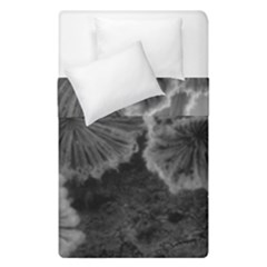 Tree Fungus Black And White Duvet Cover Double Side (single Size) by okhismakingart