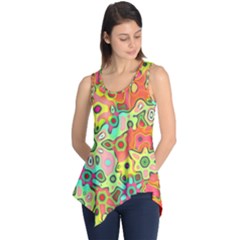 Colorful Shapes          Sleeveless Tunic by LalyLauraFLM