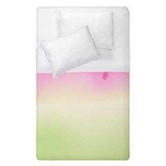 Watermelon Pastel Gradient Pink Watermelon Pastel Gradient Duvet Cover (single Size) by genx