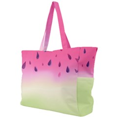 Watermelon Pastel Gradient Pink Watermelon Pastel Gradient Simple Shoulder Bag by genx