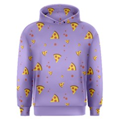 Pizza Pattern Violet Pepperoni Cheese Funny Slices Men s Overhead Hoodie by genx