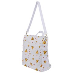 Pizza Pattern Pepperoni Cheese Funny Slices Crossbody Backpack by genx