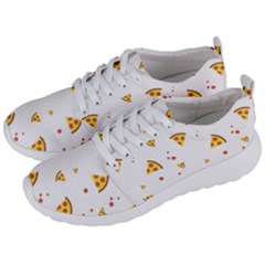 Pizza Pattern Pepperoni Cheese Funny Slices Men s Lightweight Sports Shoes by genx