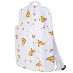 Pizza Pattern Pepperoni Cheese Funny Slices Double Compartment Backpack by genx