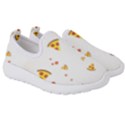 Pizza Pattern pepperoni cheese funny slices Kids  Slip On Sneakers View3