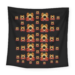 Sweets And  Candy As Decorative Square Tapestry (large) by pepitasart