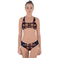 Sweets And  Candy As Decorative Criss Cross Bikini Set by pepitasart