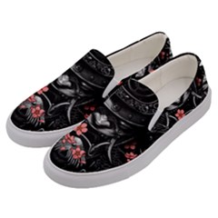 Sleeve Tattoo  Samurai Men s Canvas Slip Ons by Sudhe