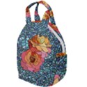 Stained Glass Roses Travel Backpacks View1