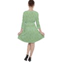 Leaves - light green Ruffle Dress View2