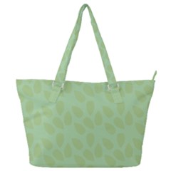 Leaves - Light Green Full Print Shoulder Bag by WensdaiAmbrose