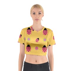 Ledy Bird Cotton Crop Top by HermanTelo