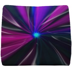 Abstract Background Lightning Seat Cushion by HermanTelo