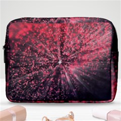 Abstract Background Wallpaper Space Make Up Pouch (large) by HermanTelo