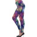 Abstract Background Graphic Space Lightweight Velour Leggings View3