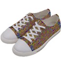 Pearl And Pearls And A Star Festive Women s Low Top Canvas Sneakers View2