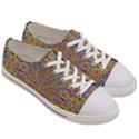 Pearl And Pearls And A Star Festive Women s Low Top Canvas Sneakers View3