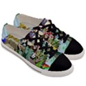 Zoo Animals Peacock Lion Hippo Men s Low Top Canvas Sneakers View3