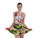 Eat Food Background Art Color Mini Skirt View1