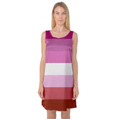 Lesbian Pride Flag Sleeveless Satin Nightdress by lgbtnation