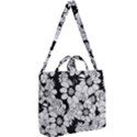 Mandala Calming Coloring Page Square Shoulder Tote Bag View2