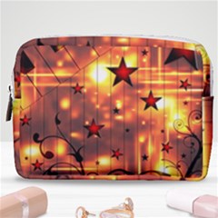 Star Radio Light Effects Magic Make Up Pouch (medium) by HermanTelo