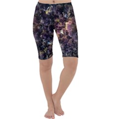 Amethyst Cropped Leggings  by WensdaiAmbrose