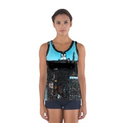 City Town Sport Tank Top  by snowwhitegirl