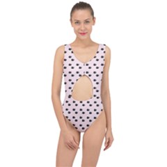 Pink Eyes Center Cut Out Swimsuit by snowwhitegirl