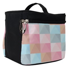 Background Pastel Make Up Travel Bag (small) by HermanTelo