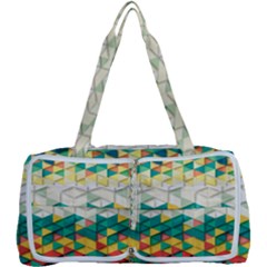 Background Triangle Multi Function Bag by HermanTelo