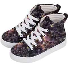 Amethyst Kids  Hi-top Skate Sneakers by WensdaiAmbrose