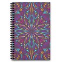 Kaleidoscope Triangle Curved 5.5  x 8.5  Notebook View1