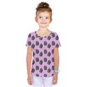 Girl Face Lilac Kids  One Piece Tee View1