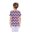 Girl Face Lilac Kids  One Piece Tee View2