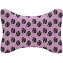 Girl Face Lilac Seat Head Rest Cushion View1