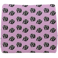 Girl Face Lilac Seat Cushion by snowwhitegirl