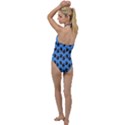 Girl Face Blue Go with the Flow One Piece Swimsuit View2