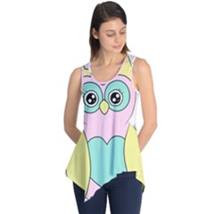 Sowa Child Owls Animals Sleeveless Tunic by Sapixe