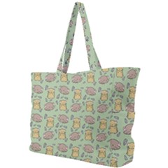 Hamster Pattern Simple Shoulder Bag by Sapixe