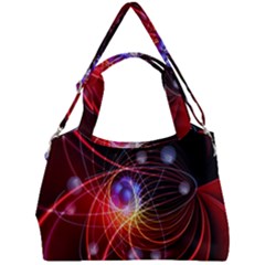 Physics Quantum Physics Particles Double Compartment Shoulder Bag by Sapixe