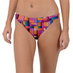 Abstract Background Geometry Blocks Band Bikini Bottom by Bajindul