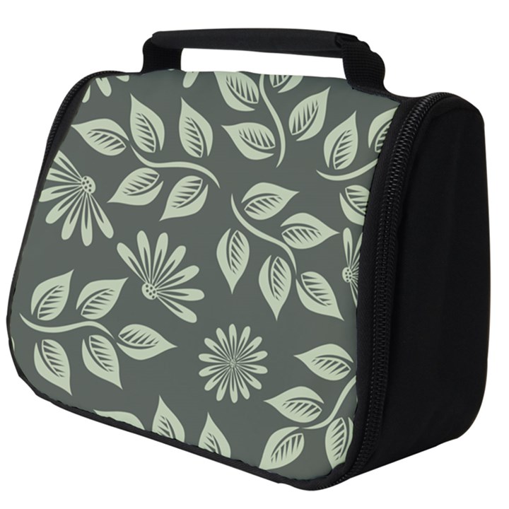 Flowers Pattern Spring Nature Full Print Travel Pouch (Big)