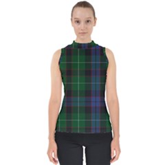 Abercrombie Tartan Mock Neck Shell Top by impacteesstreetwearfour