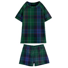 Abercrombie Tartan Kids  Swim Tee And Shorts Set by impacteesstreetwearfour