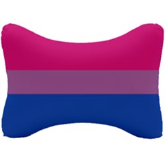 Bisexual Pride Flag Bi Lgbtq Flag Seat Head Rest Cushion by lgbtnation