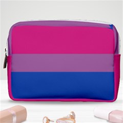 Bisexual Pride Flag Bi Lgbtq Flag Make Up Pouch (medium) by lgbtnation