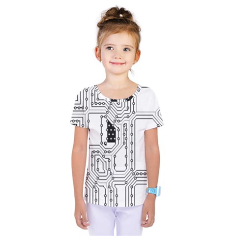 New Technology Kids  One Piece Tee by WensdaiAmbrose