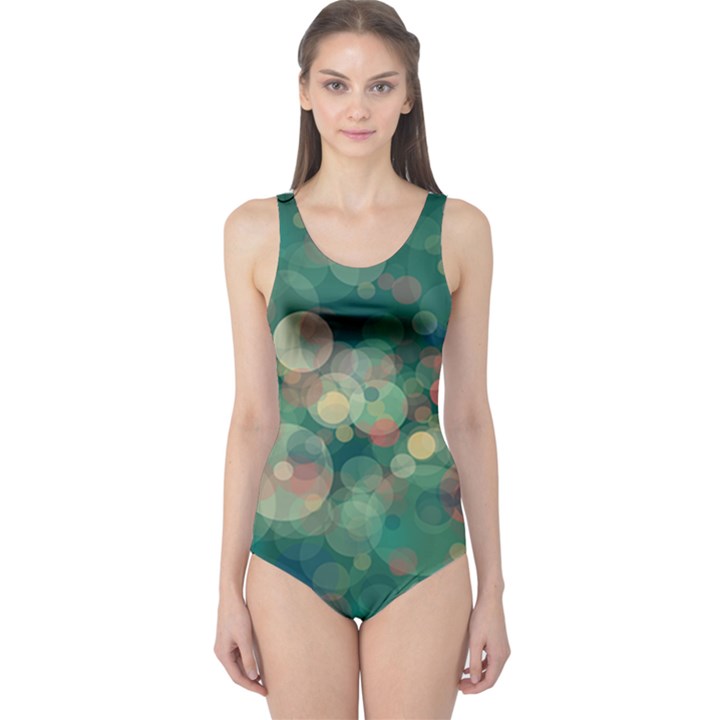 That Gratitude - Pattern One Piece Swimsuit