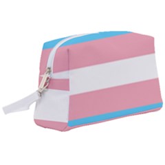 Transgender Pride Flag Wristlet Pouch Bag (large) by lgbtnation